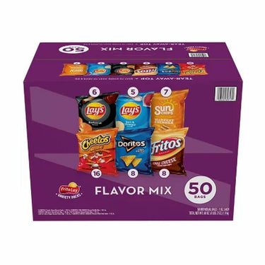 Frito-Lay Flavor Mix Chips, Variety Pack, 50 Pk.